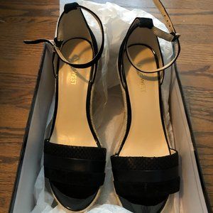 NineWest *Never-Worn* Black Wedges